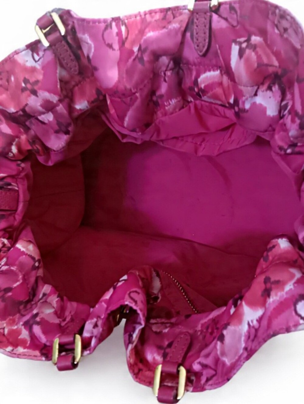 Louis Vuitton Noefull MM Ikat Floral Nylon Pink Bucket Tote✨️ Limited Edition - Picture 15 of 17